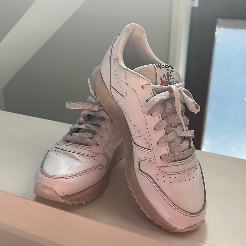 Rebook white classic sneakers